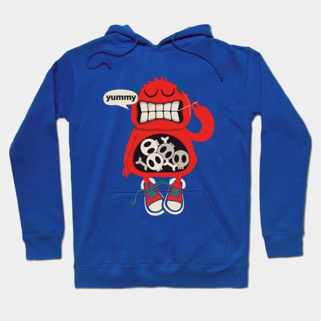 Yummy Monster Hoodie by Mako Design 